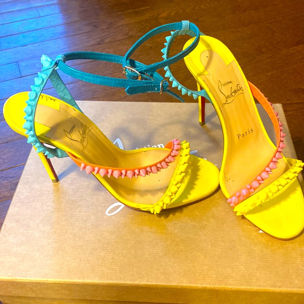 Christian Louboutin Mafaldina Spikes 100 Nappa